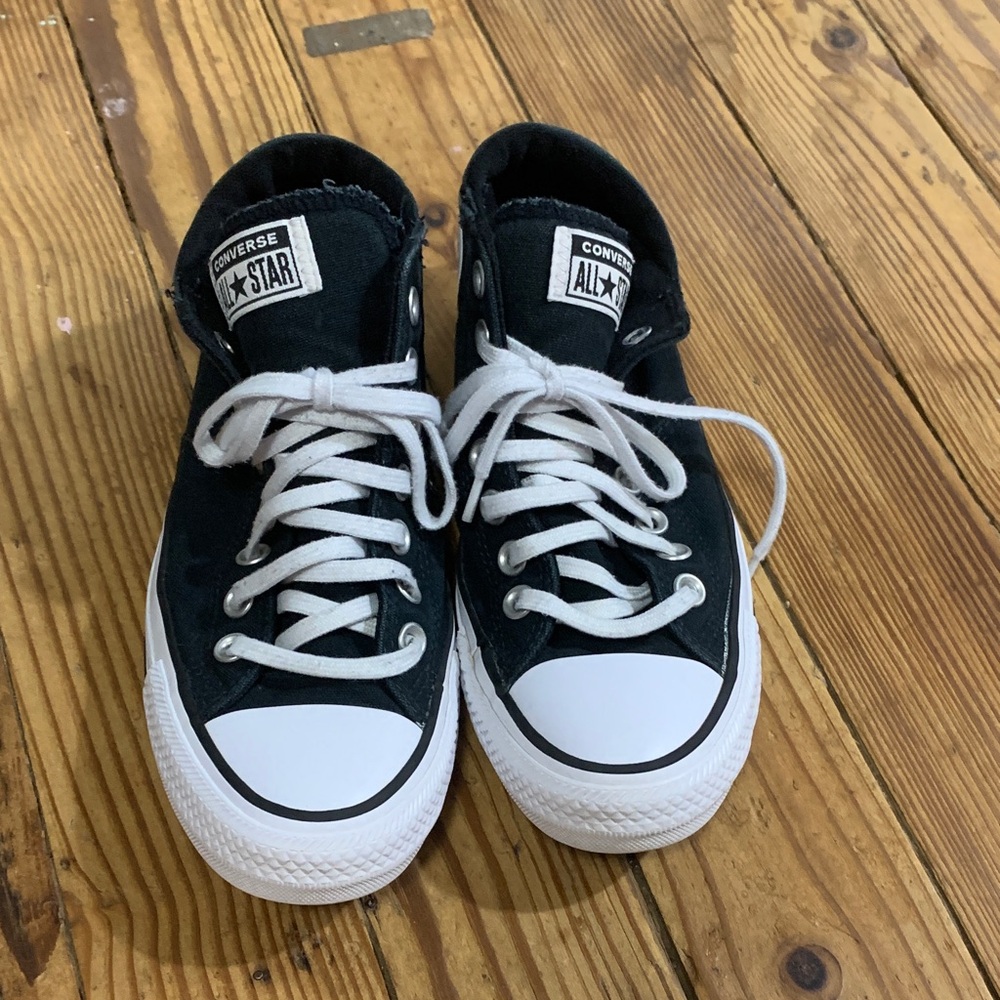 Converse All Star Black and White Sneakers